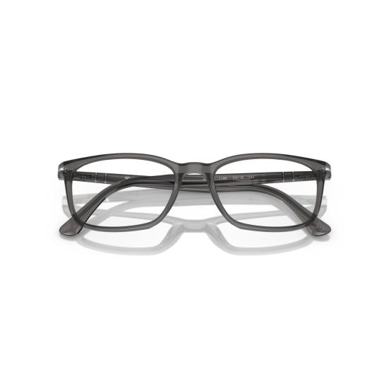 26SS 페르솔 안경 0Po3189v 금속 장식이 있는 직사각형 프레임 안경 - PERSOL