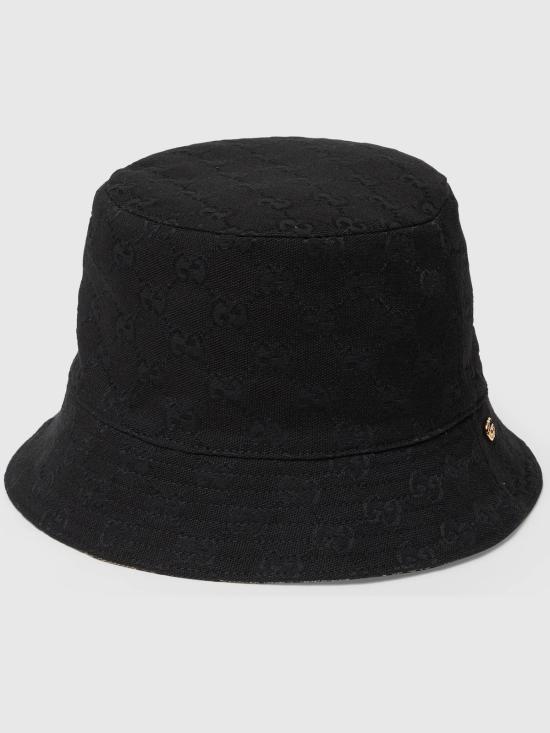  구찌 모자 스테피 GG 햇 블랙 - GUCCI