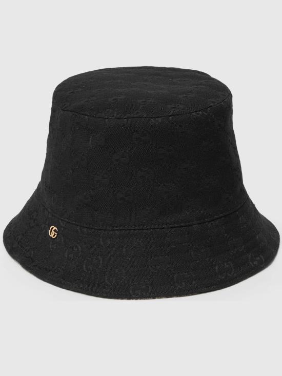  구찌 모자 스테피 GG 햇 블랙 - GUCCI