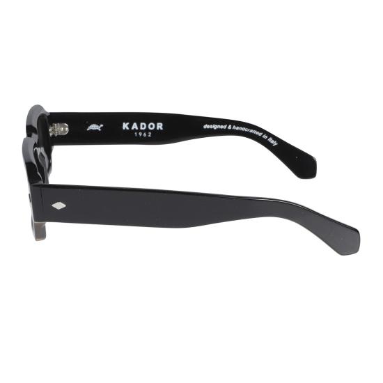  카돌 선글라스 록스타 스타일의 볼드한 직사각형  (유광 블랙 마감) - KADOR