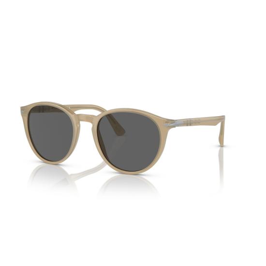 26SS 페르솔 선글라스 0Po3152s 반투명 베이지 아세테이트  (키홀 브릿지) - PERSOL