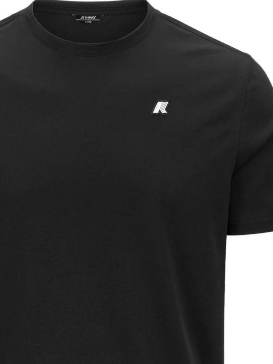 26SS 까웨 반팔 티셔츠 K7125UW USY Black pure - K-WAY
