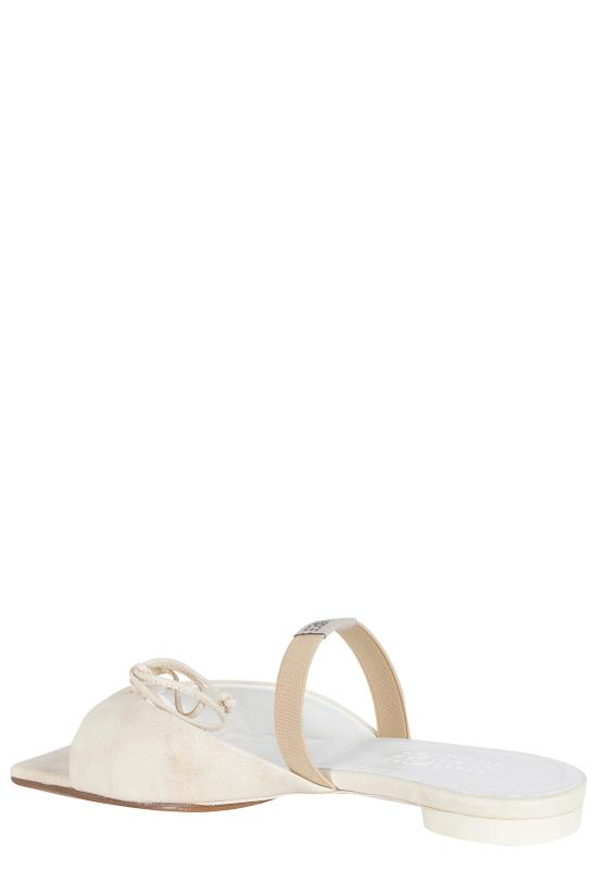  MM6 메종마르지엘라 슈즈 Mm6 메종 마르지엘라 보우 샌들 브라운 - MM6 MAISON MARGIELA