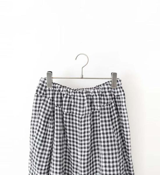  Véritécoeur 팬츠 깅엄 체크 요크 - OTHER BRANDS