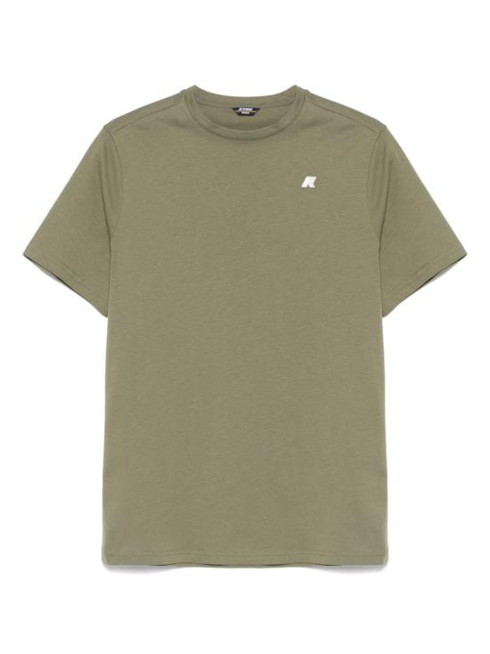 26SS 까웨 반팔 티셔츠 K7125UW V15 GREEN LICHEN