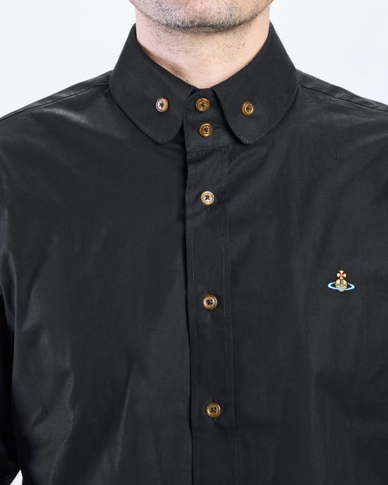 26SS 비비안웨스트우드 투 버튼 크롤 셔츠 24010005 W009Q N401black MULTICOLOR - VIVIENNE WESTWOOD