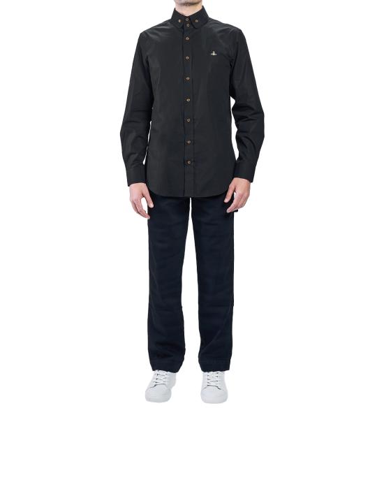 26SS 비비안웨스트우드 투 버튼 크롤 셔츠 24010005 W009Q N401black MULTICOLOR - VIVIENNE WESTWOOD