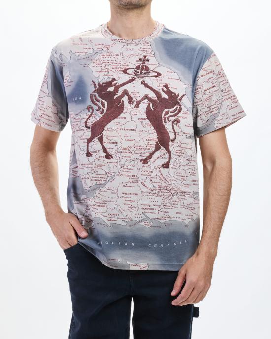 26SS 비비안웨스트우드 반팔 티셔츠 3G01004R J001M J402 orchid MULTICOLOR - VIVIENNE WESTWOOD