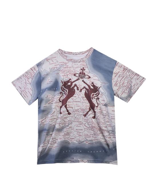 26SS 비비안웨스트우드 반팔 티셔츠 3G01004R J001M J402 orchid MULTICOLOR