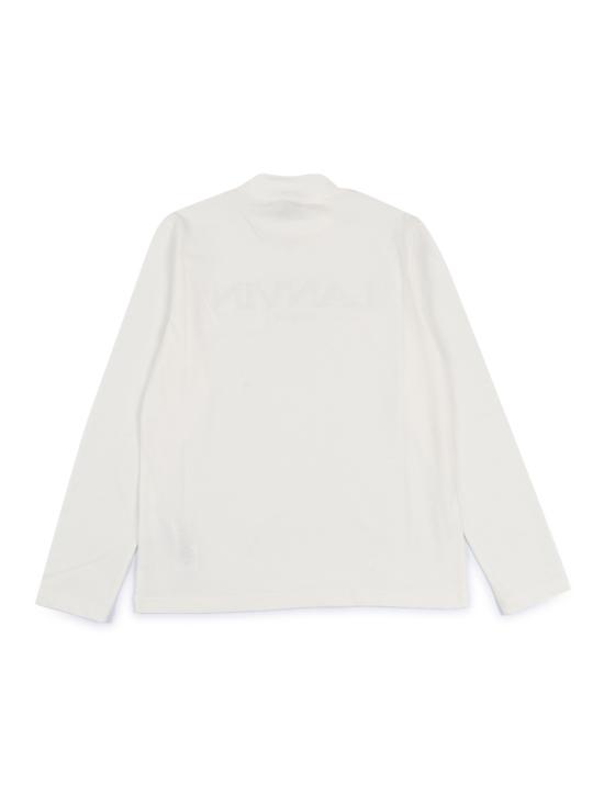  랑방 긴팔 티셔츠 화이트 - LANVIN