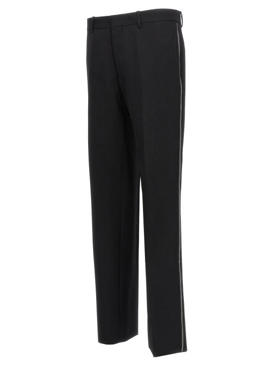  오프화이트 팬츠 Ow 엠브랜딩  블랙 - OFF WHITE