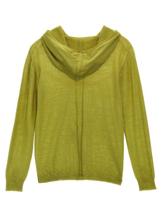  [키즈] 릭 오웬스 풀오버 아동용 울 후드 스웨터 (녹색) - RICK OWENS