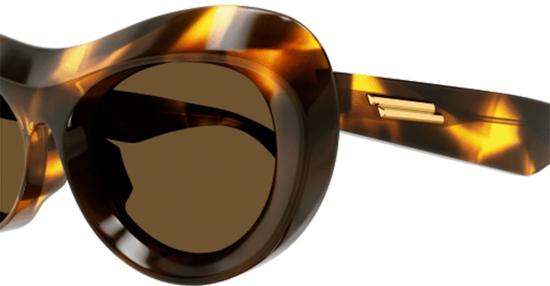  보테가베네타 안경 보테가 베네타 Bv1284 S 002 하바나 선글라스 - BOTTEGA VENETA