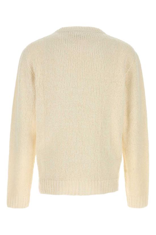  더로우 탑 더 로우 아이보리 실크 라잉 스웨터 티셔츠 - THE ROW