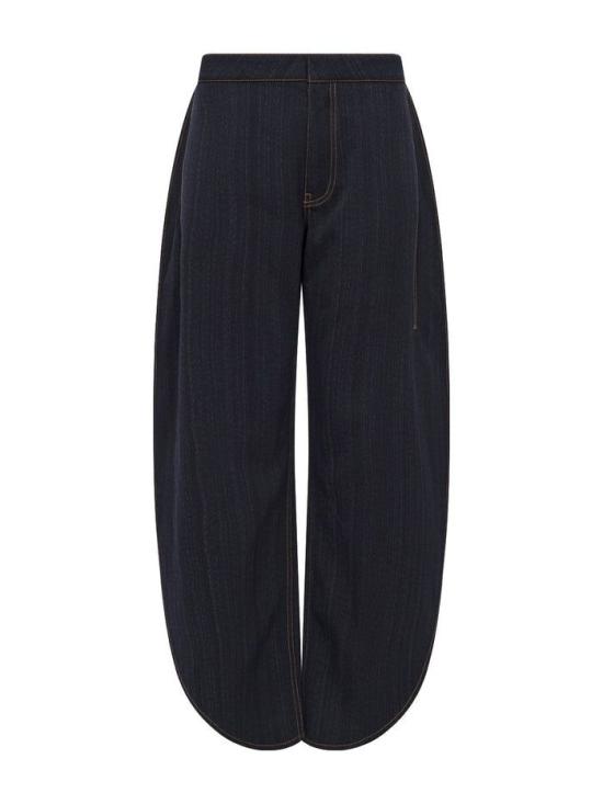 26SS 알라이아 스트레이트 팬츠 AA9P0253T672C A08 BLEU BRUT