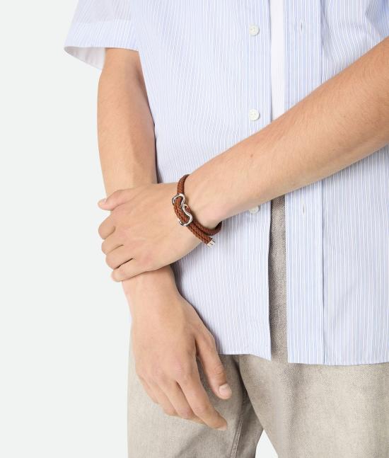 26SS 보테가베네타 팔찌 829387V507C 2587 AMBER - BOTTEGA VENETA