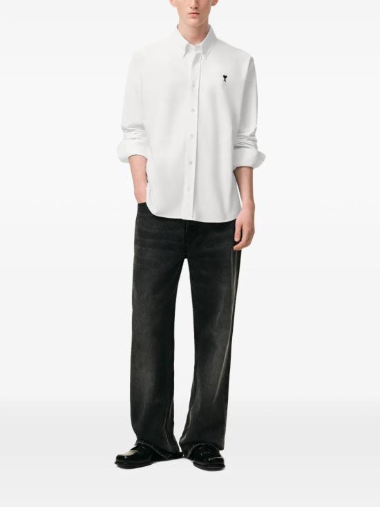 26SS 아미 셔츠 HSH763CO0031 168 BLANC NATUREL - AMI