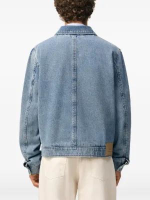 25FW 아미 데님 자켓 H25HJK835DE0046 480H25 BLEU USED - AMI