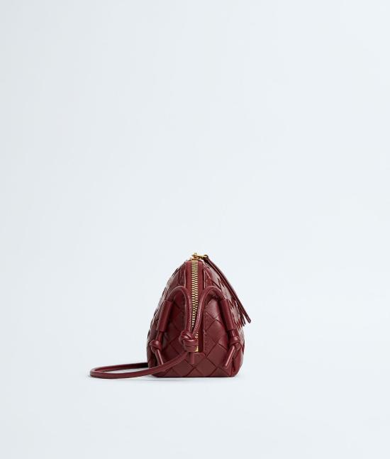 26SS 보테가베네타 인트레치아토 콘서트 파우치 794258VCPP1 6585 LAVA REDGOLD 6585 LAVA RED GOLD - BOTTEGA VENETA