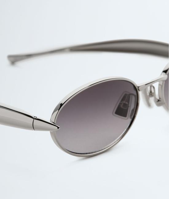 26SS 보테가베네타 선글라스 821495V4450 8107 SILVERSILVERGREY 8107 SILVER SILVER GREY - BOTTEGA VENETA