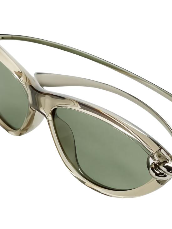 26SS 보테가베네타 선글라스 821447VBL80 9726 BEIGESILVERGREEN 9726 BEIGE SILVER GREEN - BOTTEGA VENETA