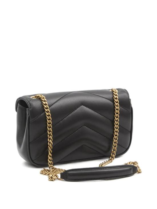 26FW 생로랑 루루 미니 램스킨 821749AAEAX 1000 BLACK - SAINT LAURENT