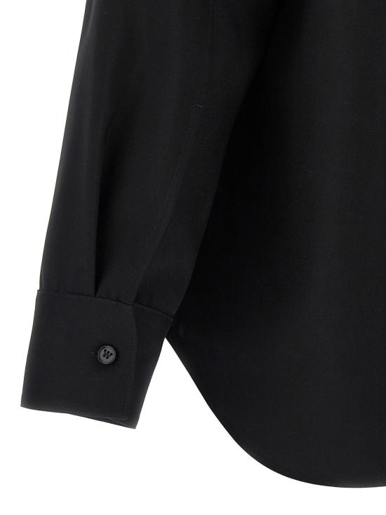  질샌더 탑 질 샌더 08 울 셔츠 블랙 - JIL SANDER