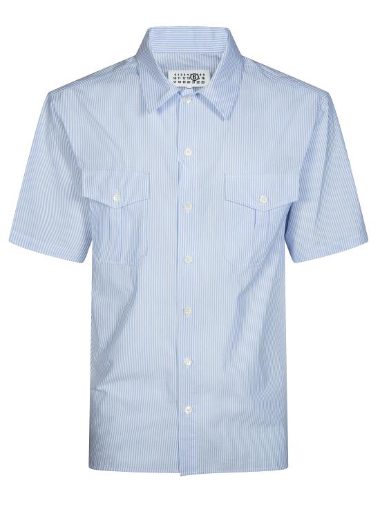 26SS MM6 메종마르지엘라 셔츠 SH2DR0006M35874 001F AZZURRO