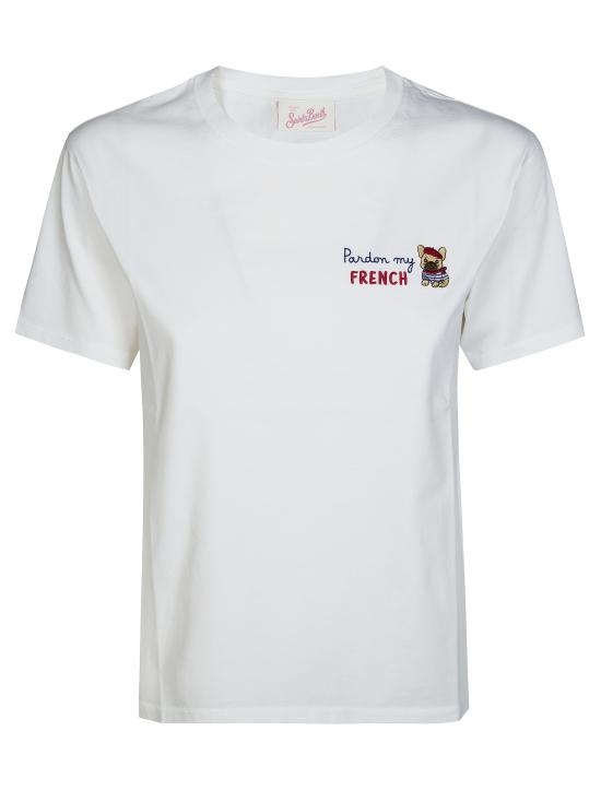 26SS 세인트바쓰 반팔 티셔츠 EMI000109767L 01N BIANCO