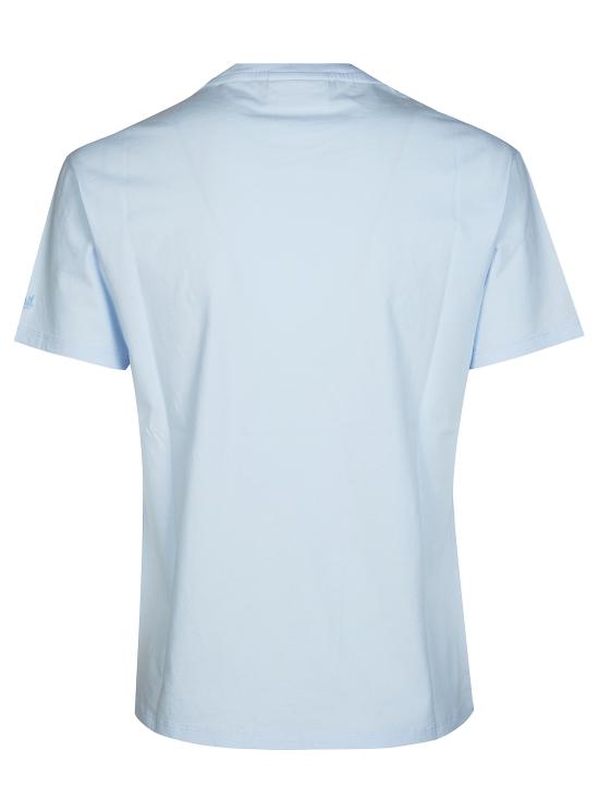 26SS 세인트바쓰 반팔 티셔츠 EMI000109630L 31 AZZURRO - MC2 SAINT BARTH