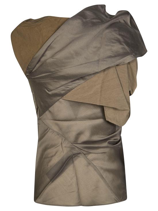 26SS 엔타이어 스튜디오 탑 ESSS26TO02272 6294 MARRONE - ENTIRE STUDIOS