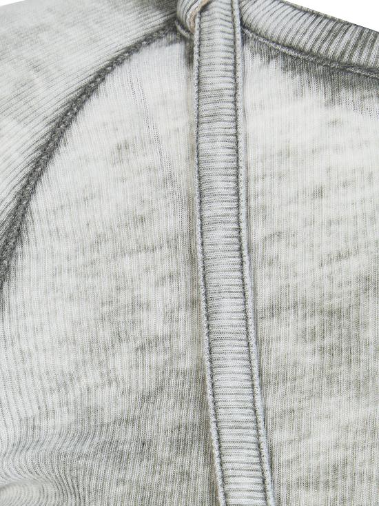 26SS 디젤 T-ECLA T-ERESA 바이커 넥 스트랩 리브 저지 롱슬리브 탑 A229280HGCQ 9CY GRIGIO - DIESEL