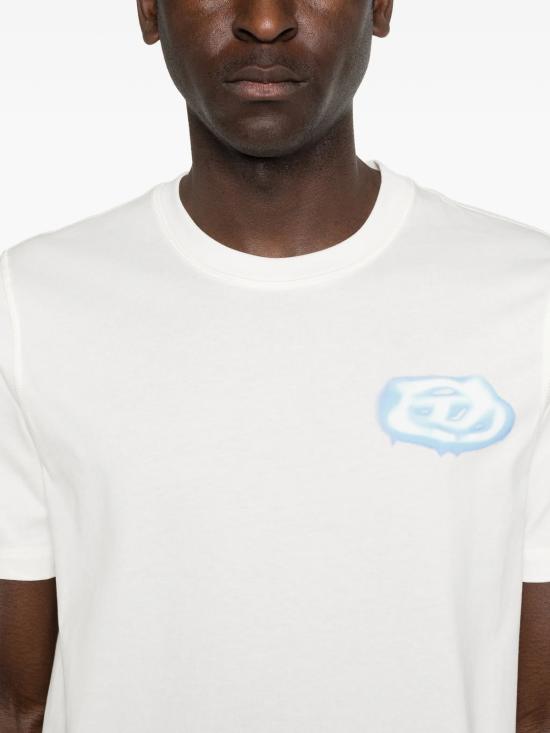  디젤 탑 T 어드저스트 V7 티셔츠 화이트 - DIESEL