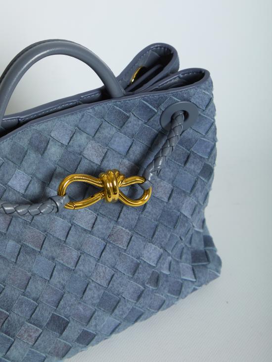 26SS 보테가베네타 안디아모 스몰 토트백 766014 LIGHT BLUE - BOTTEGA VENETA