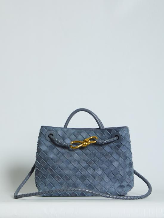 26SS 보테가베네타 안디아모 스몰 토트백 766014 LIGHT BLUE