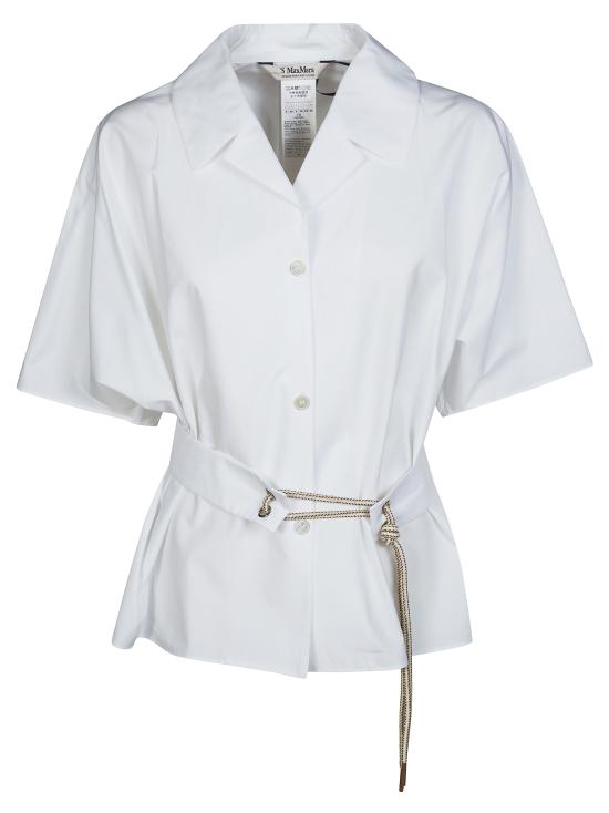 26SS 에스막스마라 카리스마 코튼 셔츠 2619111093600 060 BIANCO