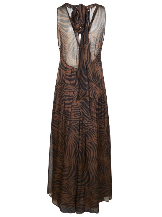 26SS 막스마라 스튜디오 원피스 2616221092600 002 MARRONE - MAX MARA STUDIO