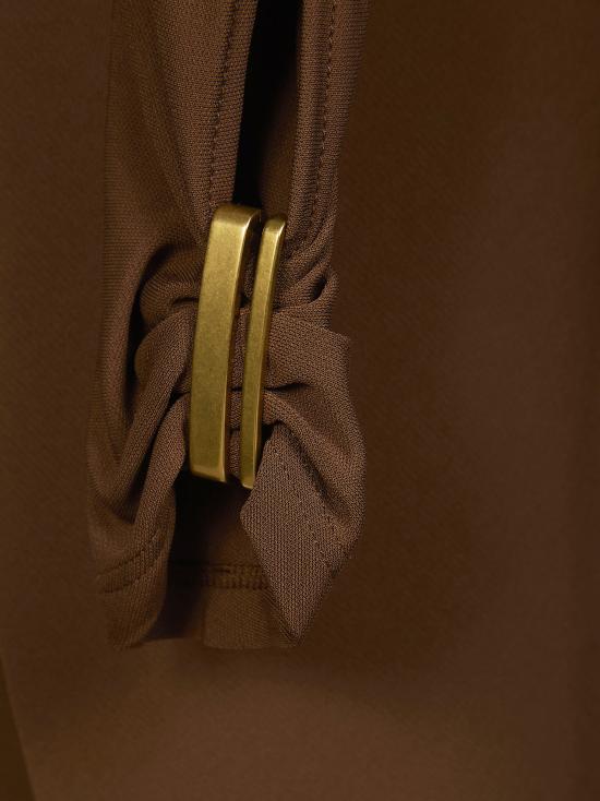 26SS 막스마라 스튜디오 원피스 2616621022600 002 MARRONE - MAX MARA STUDIO