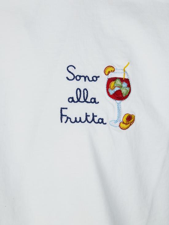 26SS 세인트바쓰 반팔 티셔츠 POT000104426L 01N BIANCO - MC2 SAINT BARTH