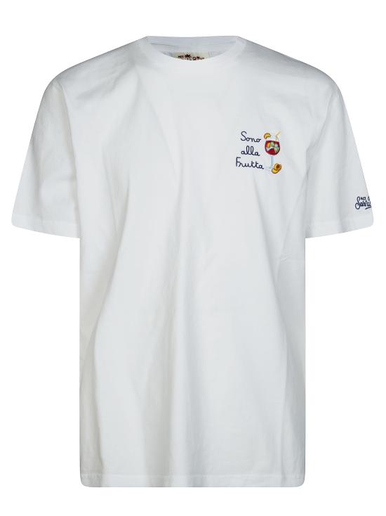 26SS 세인트바쓰 반팔 티셔츠 POT000104426L 01N BIANCO