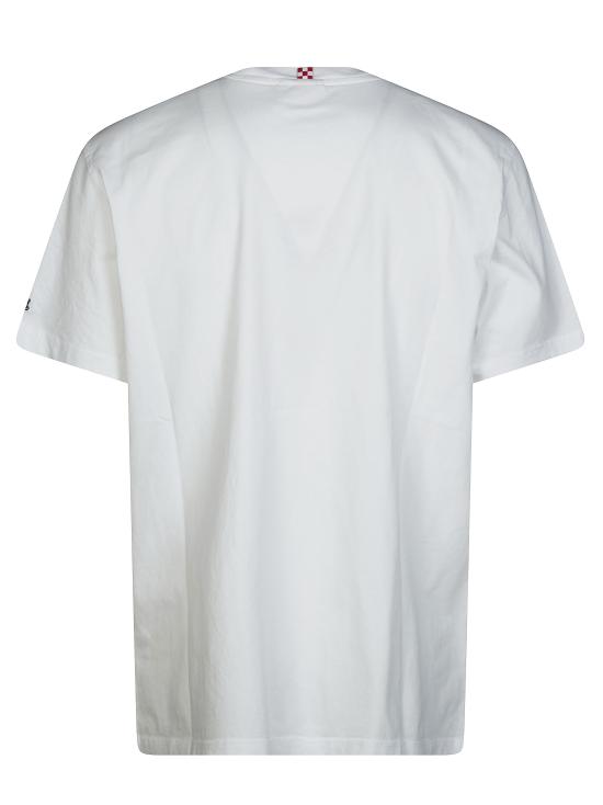 26SS 세인트바쓰 반팔 티셔츠 POT000104426L 01N BIANCO - MC2 SAINT BARTH