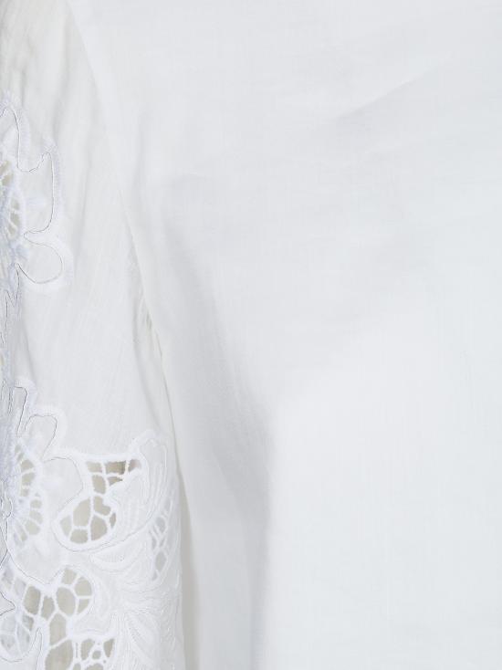 26SS 막스마라 스튜디오 반팔 티셔츠 2616161012600 031 BIANCO - MAX MARA STUDIO