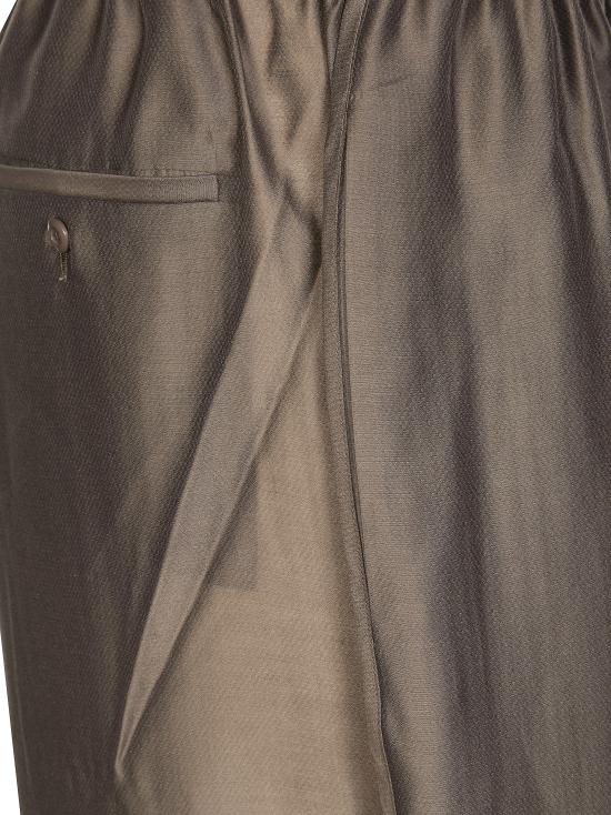 26SS 엔타이어 스튜디오 스트레이트 팬츠 ESSS26PA01273 6293 MARRONE - ENTIRE STUDIOS