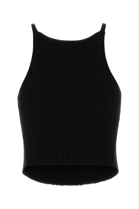  쿠레쥬 민소매 티셔츠 쿠레주 비스코스 블렌드 탱크탑 - COURREGES