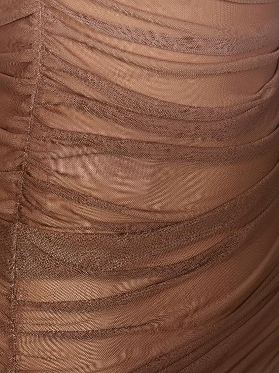 26SS 엘리자베타프랜치 원피스 AB93162E2 644 MARRONE - ELISABETTA FRANCHI