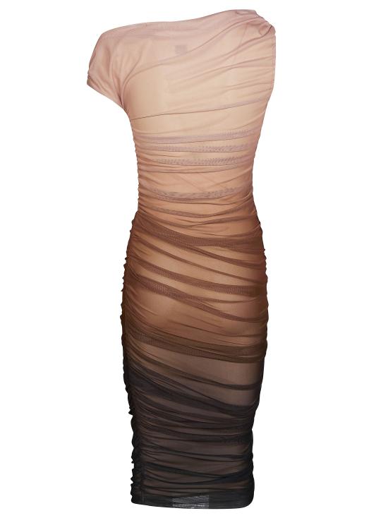 26SS 엘리자베타프랜치 원피스 AB93162E2 644 MARRONE - ELISABETTA FRANCHI