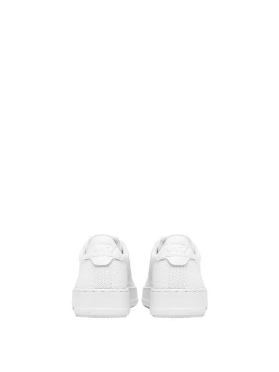 26SS 오트리 슈즈 EKLMKN01 KNIT LEAT WHITE - AUTRY