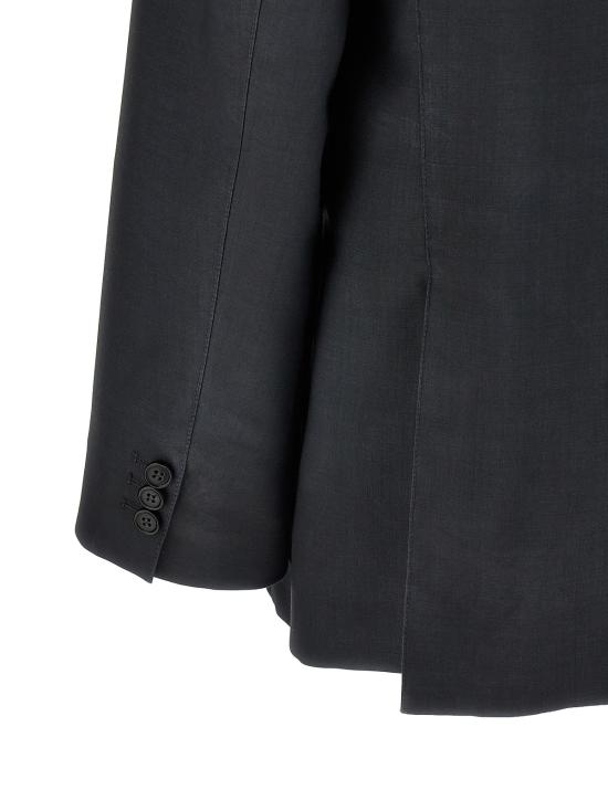  마르지엘라 수트 자켓 메종  싱글 브레스트 모헤어 블레이저 그레이 - MAISON MARGIELA