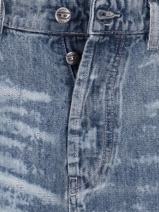  디젤 데님 팬츠 와이드 레그 진 - DIESEL