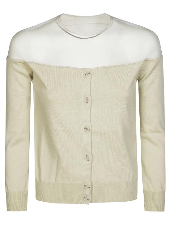 26SS MM6 메종마르지엘라 가디건 S62HP0043M13273 729 BEIGE